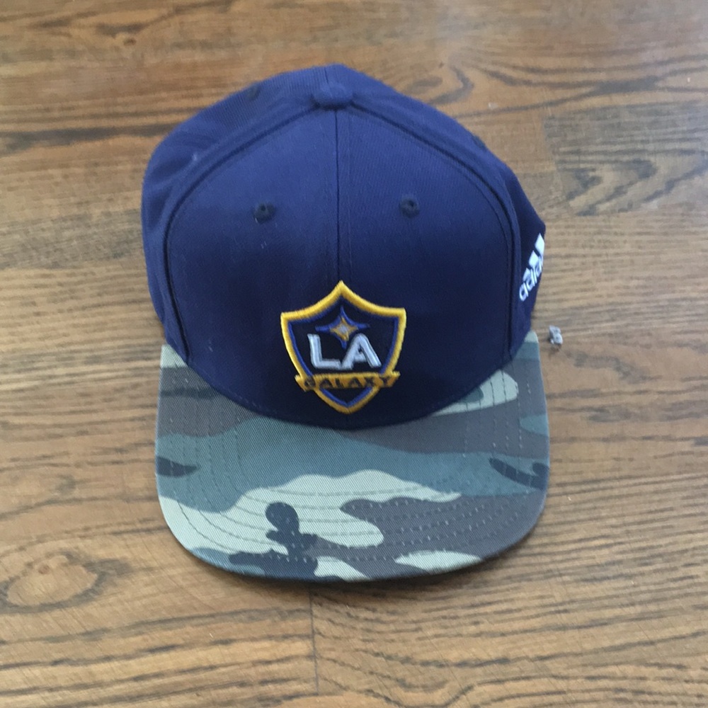 Adidas LA Galaxy camo baseball cap